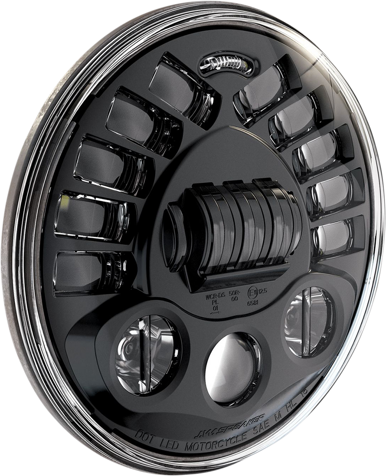 Adaptive Headlight - 5.75" - Black - Lutzka's Garage