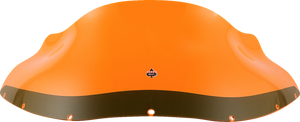 Kolor Flare Windshield - 9" - Orange Ice - FXRP