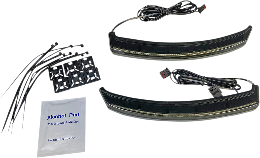 Saddlebag Lights - Indian - Smoke