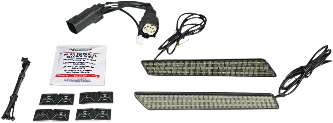 Saddlebag Latch Lights - Smoke
