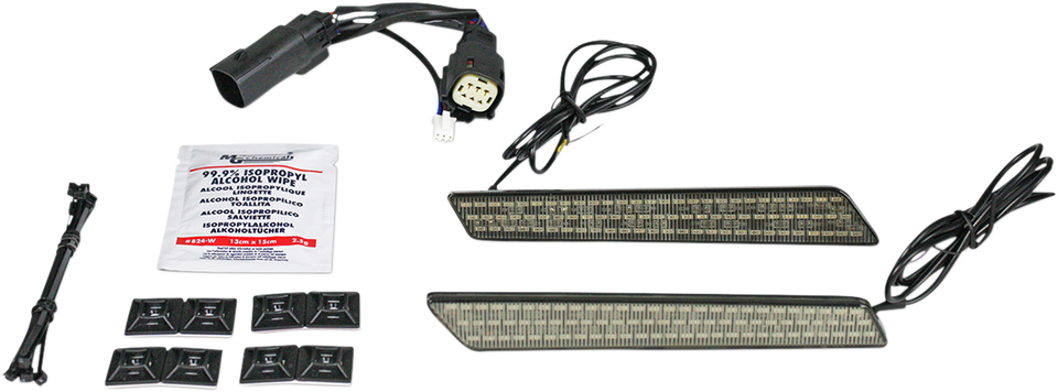 Saddlebag Latch Lights - SS6 - Smoke