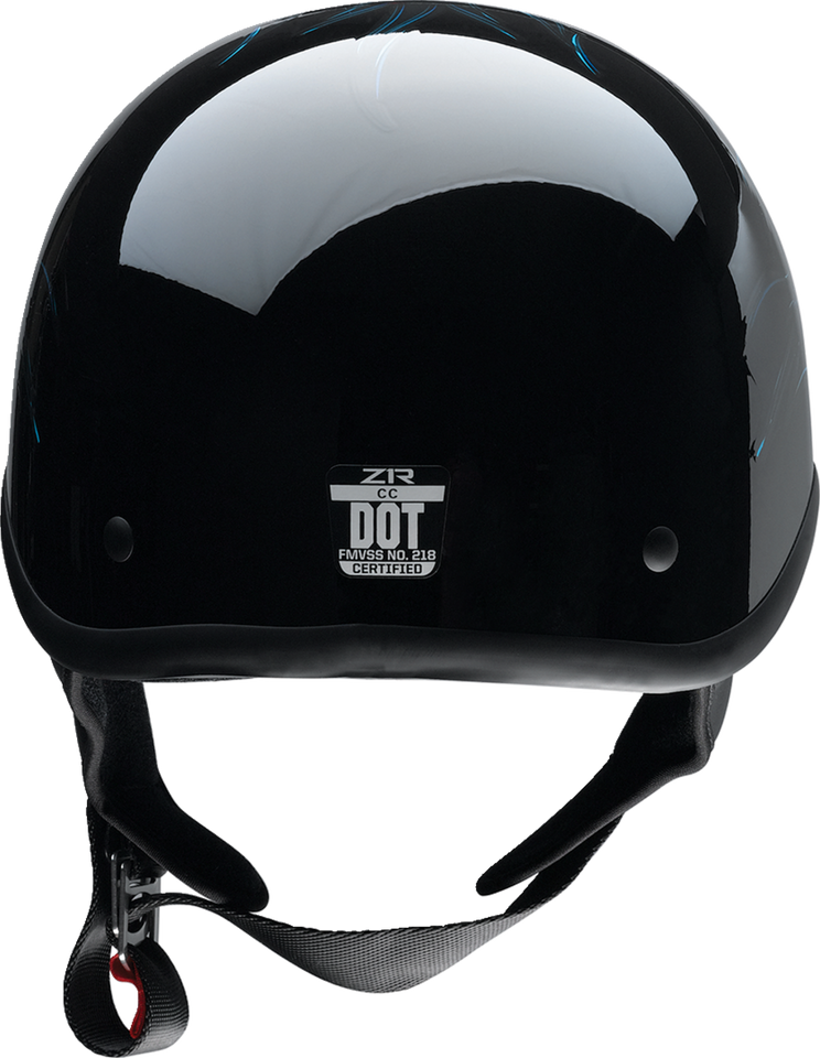 CC Beanie Helmet - Hellfire - Blue - Small - Lutzka's Garage