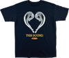 Love Sound T-Shirt - Navy - Small - Lutzka's Garage