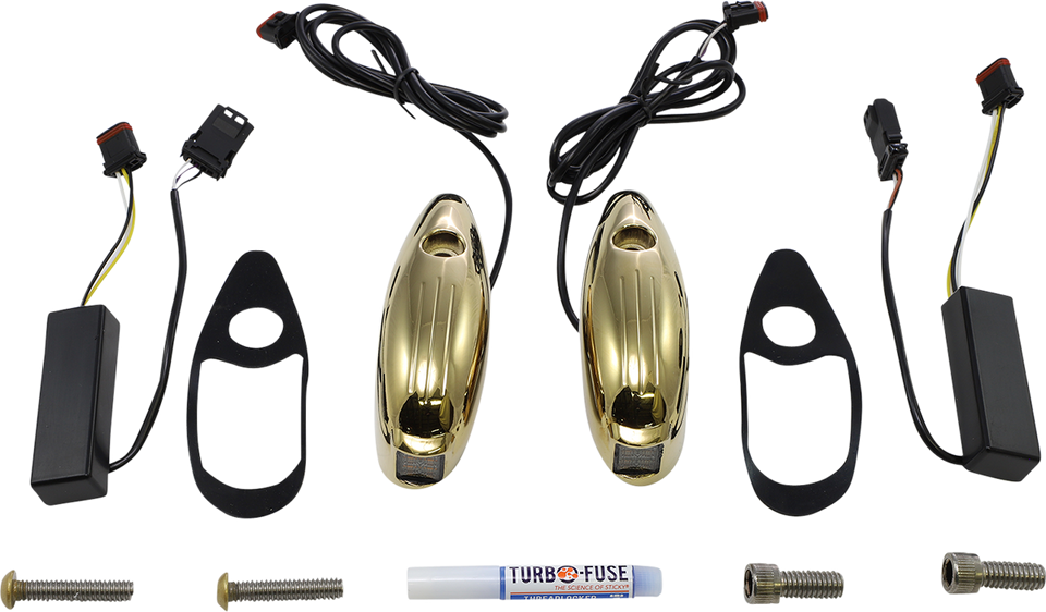 ProBEAM Road Glide Turn Signals - Gold - Lutzka's Garage