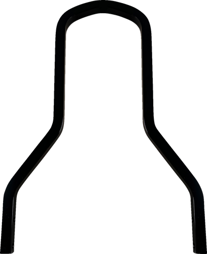 Square Sissy Bar - Black - 10.14