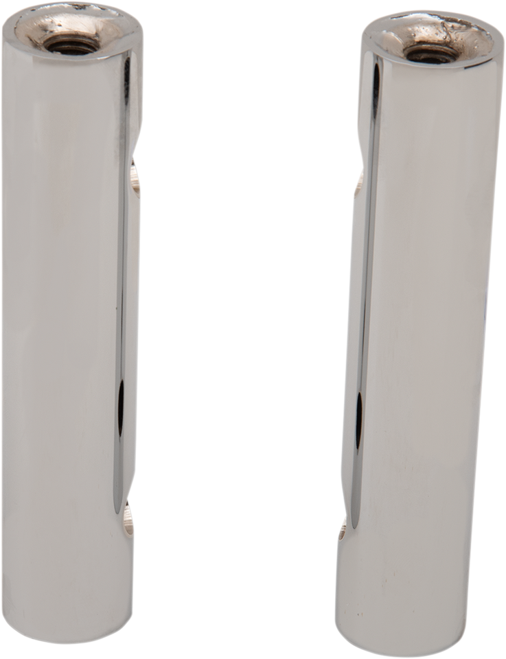 Risers - Kage Fighter - 6" - Chrome - Lutzka's Garage