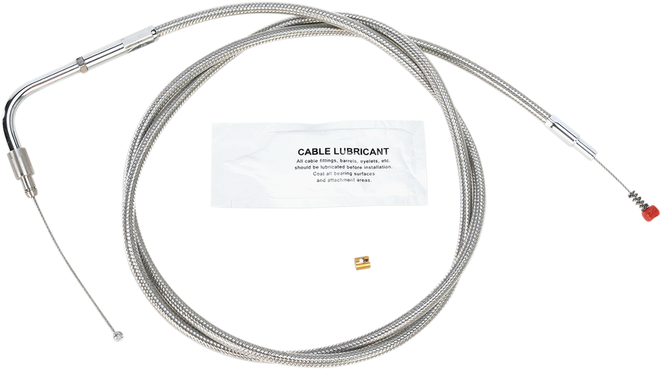Idle Cable - +8" - Stainless Steel - Lutzka's Garage