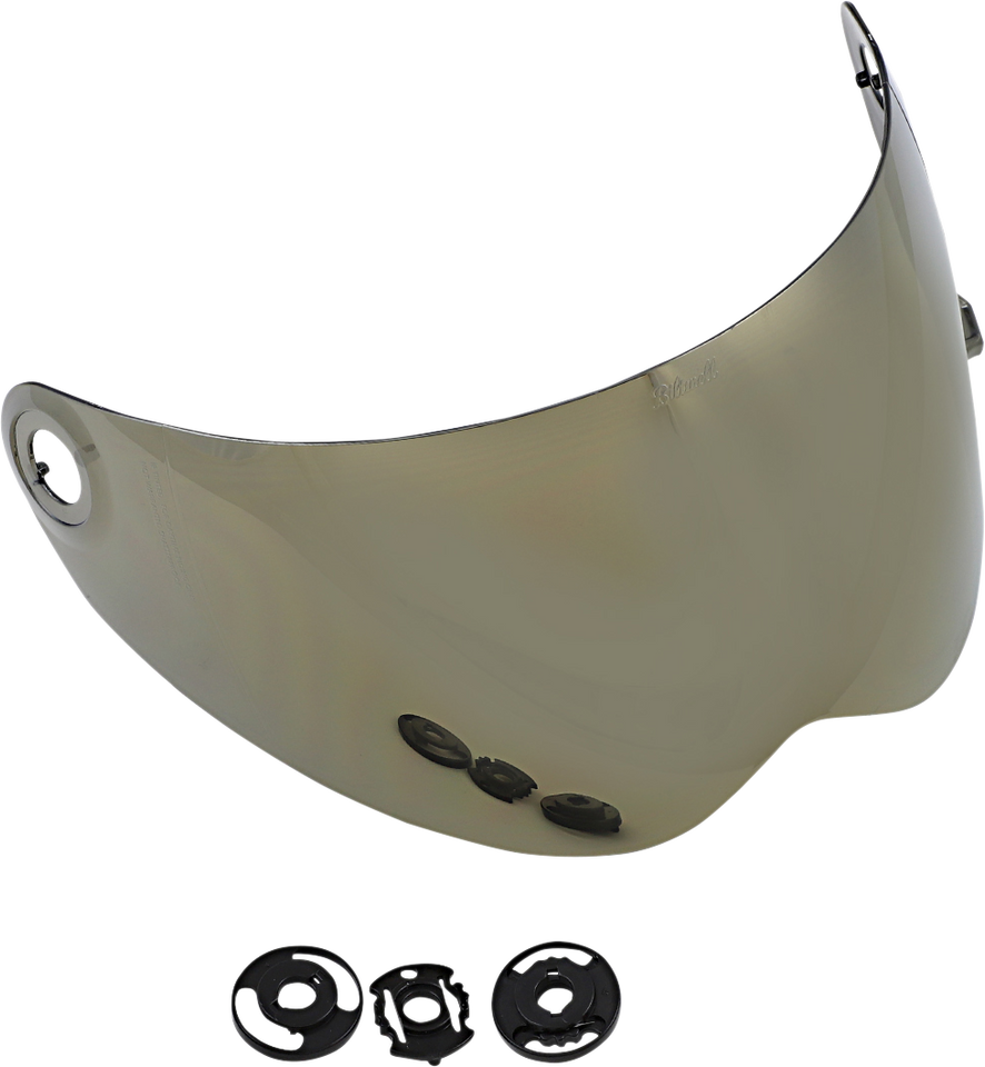 Lane Splitter Gen 2 Shield - Gold Mirror - Lutzka's Garage