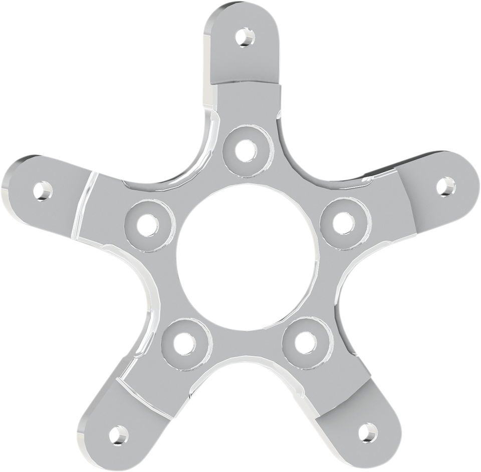 Rotor Mount - Ness Wheel - Chrome - Lutzka's Garage