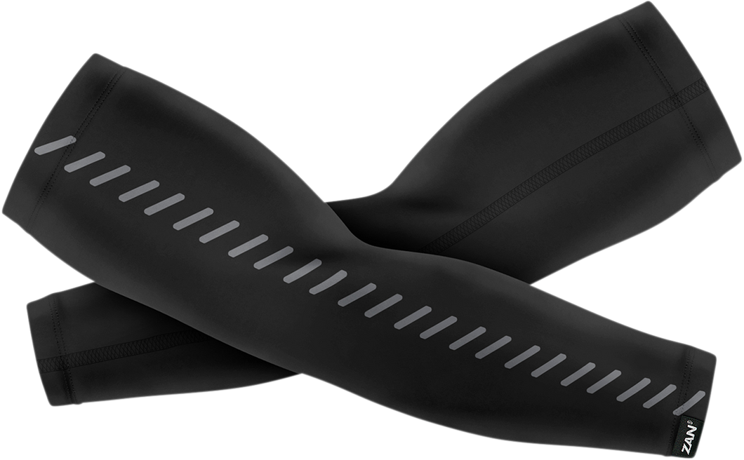 SportFlex™ Reflective Arm Sleeves - Black - Medium - Lutzka's Garage