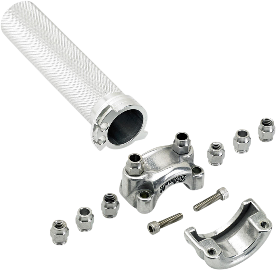 Throttle - Dual Cable - Whiskey - Polished