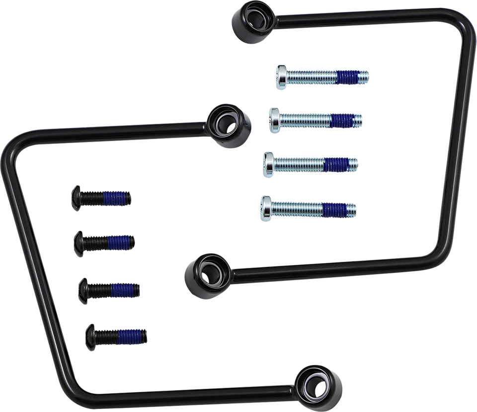 Saddlebag Support Kit - Black - 18-21 - Lutzka's Garage