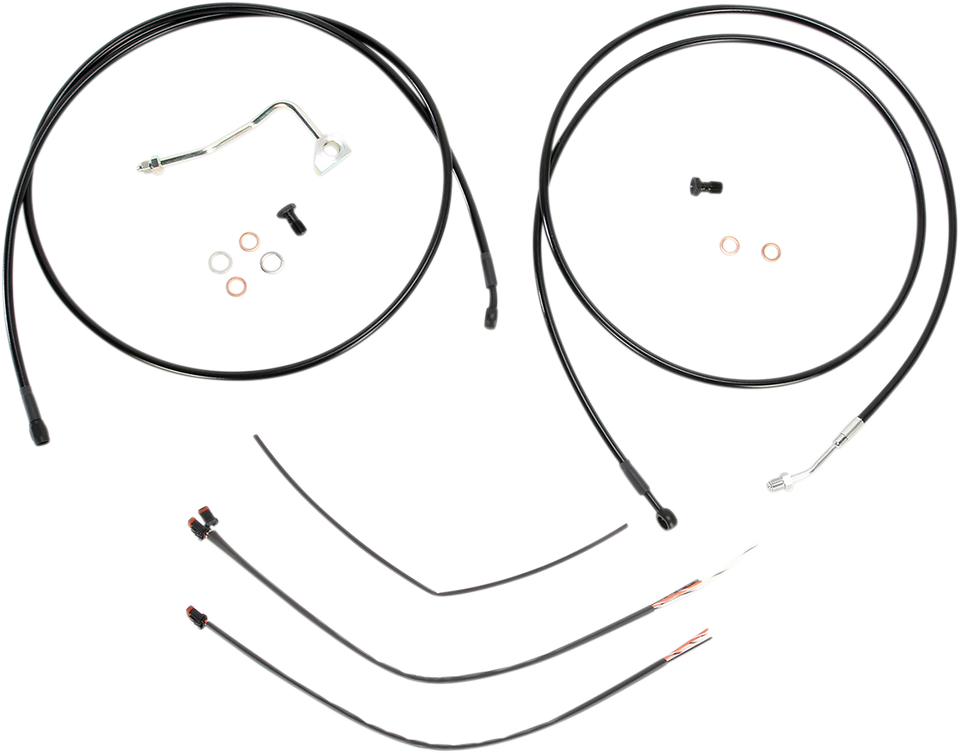 Control Kit - 13" Ape Hanger Handlebars - ABS