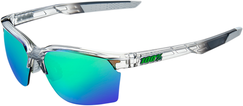Sportcoupe Sunglasses - Gray - Green Mirror - Lutzka's Garage