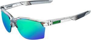 Sportcoupe Sunglasses - Gray - Green Mirror - Lutzka's Garage