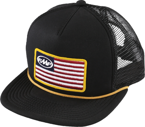 Stars & Bars Hat - Black - One Size - Lutzka's Garage