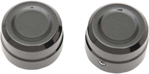 Axle Cap - Front - Black - Lutzka's Garage