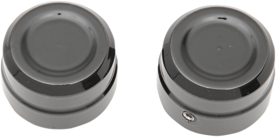 Axle Cap - Front - Black - Lutzka's Garage