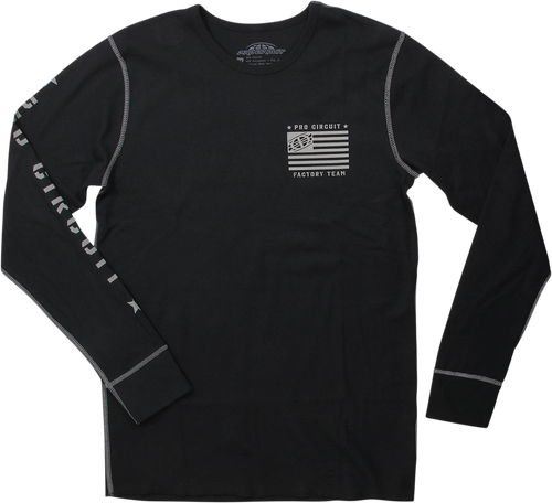 Thermal Shirt - Long-Sleeve - Black - Small - Lutzka's Garage