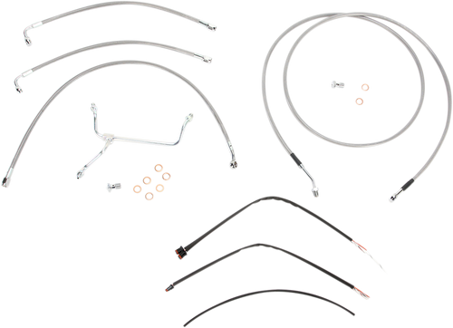 Handlebar Cable/Brake Line Kit - Complete - 13