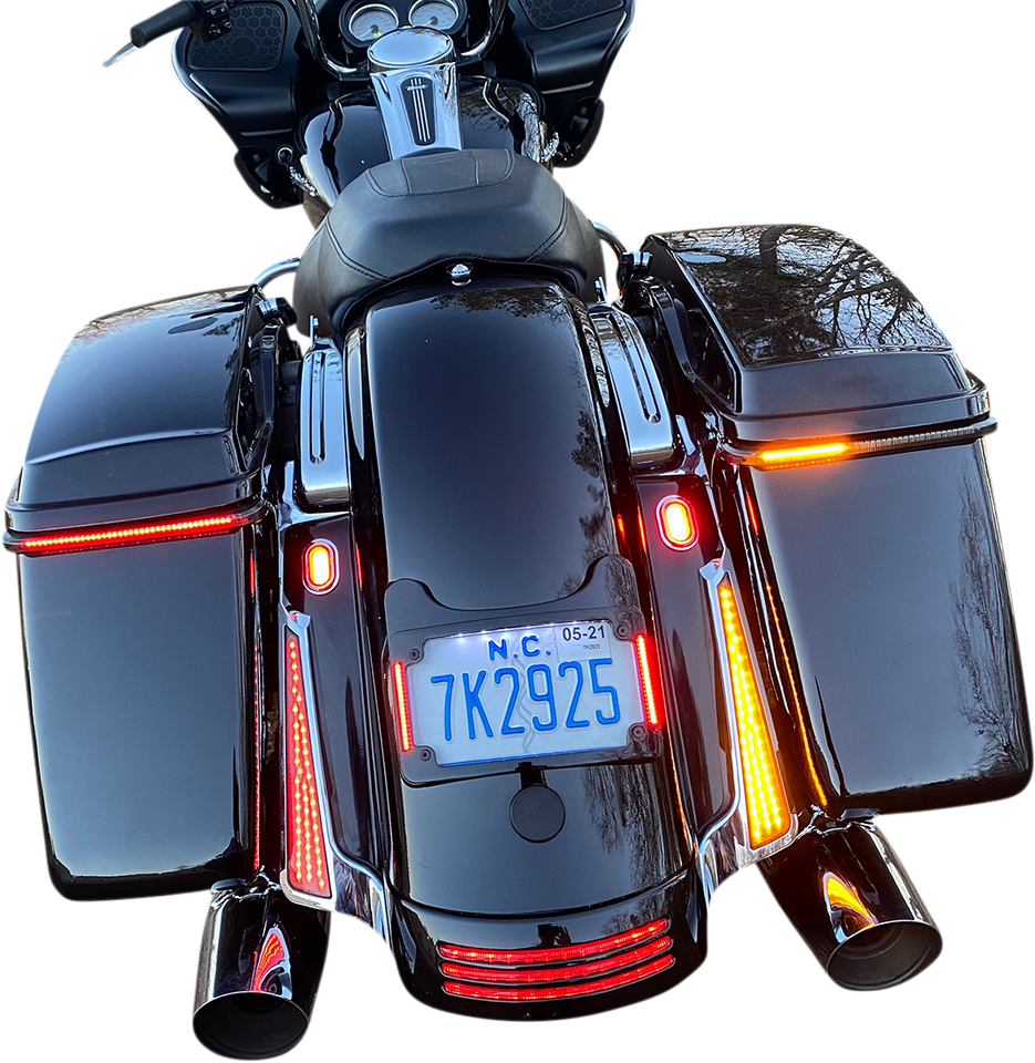 Panel Lights - Chrome - Smoke Lens - Lutzka's Garage