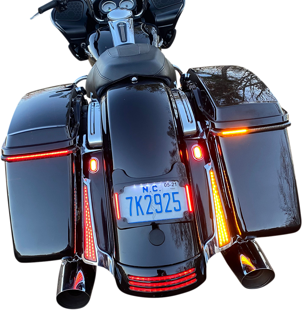 Panel Lights - Chrome - Smoke Lens - Lutzka's Garage