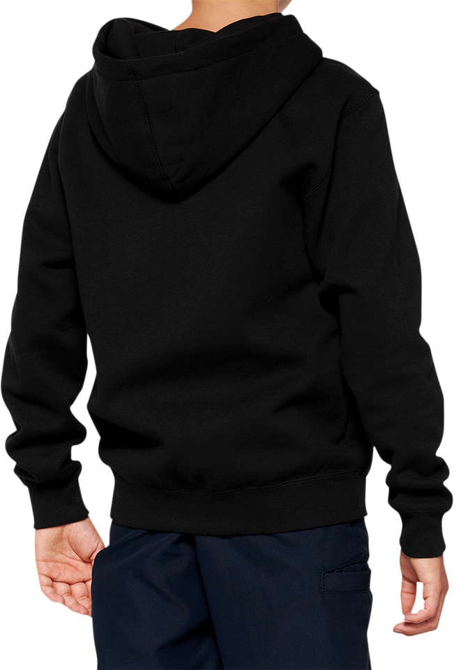 Youth Official Zip Hoodie - Black - Small - Lutzka's Garage