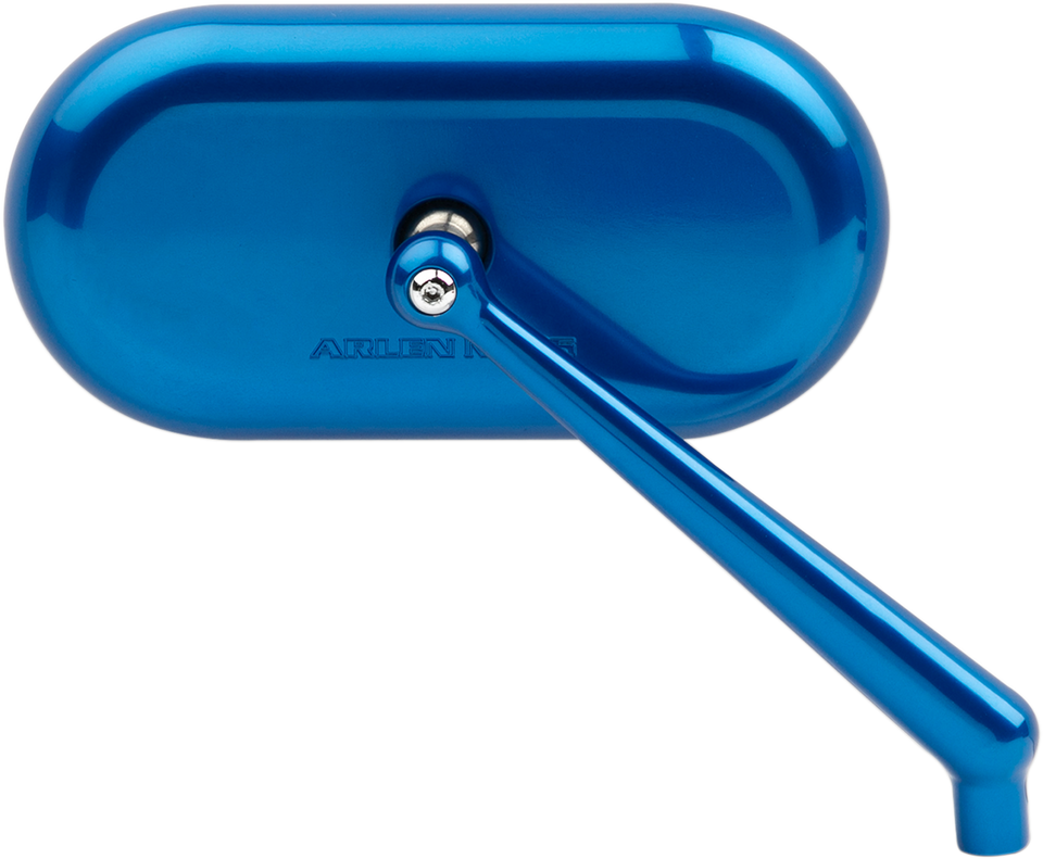 Oval Mirror - Blue - Right - Lutzka's Garage