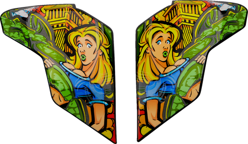 Airflite Side Plates - Bugoid Blitz - Blue - Lutzka's Garage