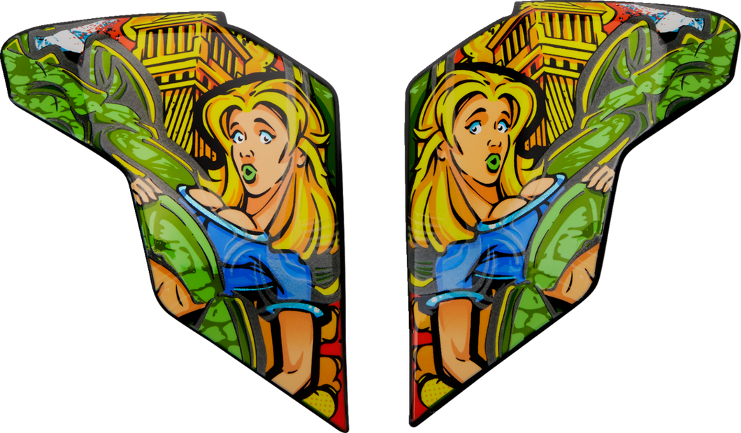 Airflite Side Plates - Bugoid Blitz - Blue - Lutzka's Garage