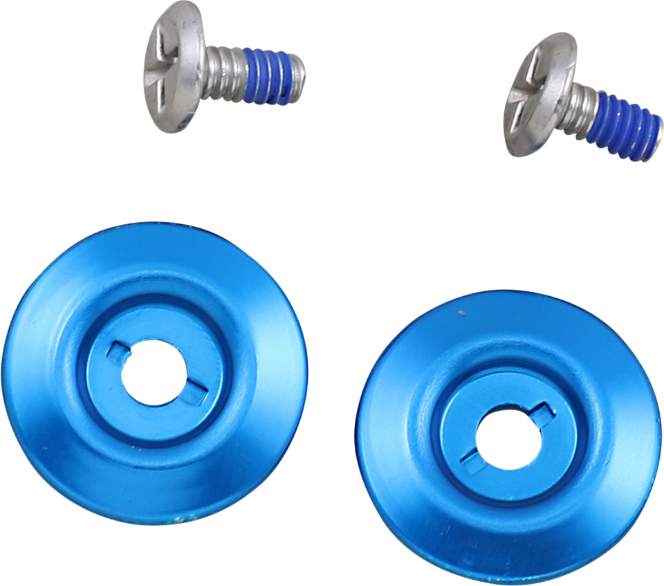 Gen 2 Hardware Kit - SS Screw - Blue Baseplate - Lutzka's Garage