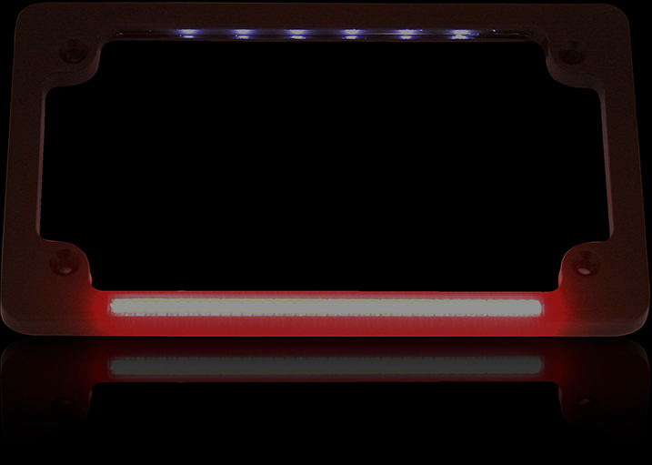 Dual License Plate Frame - Black - Lutzka's Garage