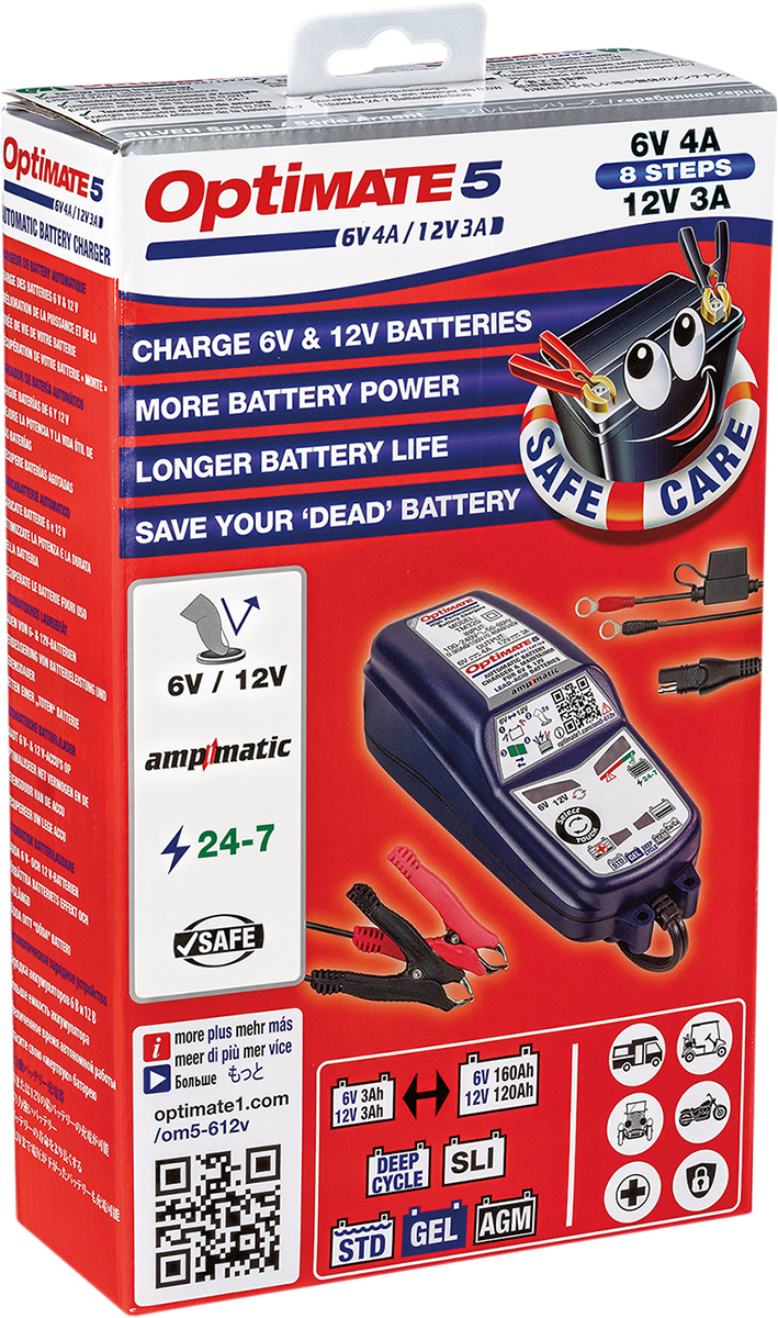 Battery Charger - 6/12V