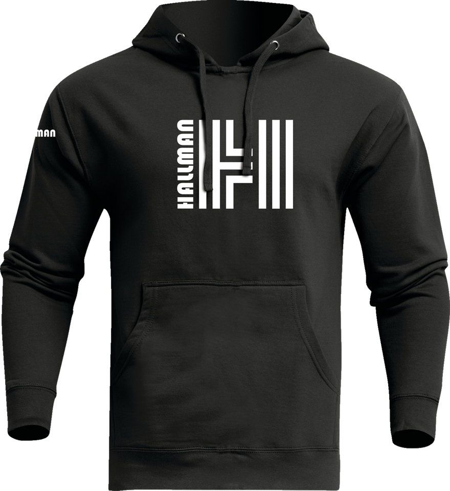 Hallman Legacy Pullover Sweatshirt - Black - Medium - Lutzka's Garage