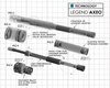 Standard AXEO Front Suspension - 49 mm - Trike 17-18