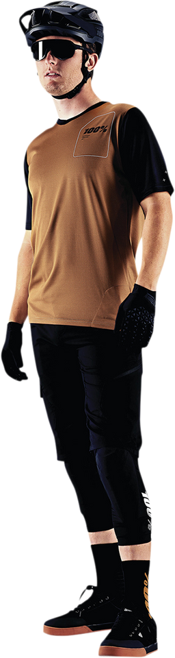 Ridecamp Jersey - Terracotta/Black - Medium - Lutzka's Garage