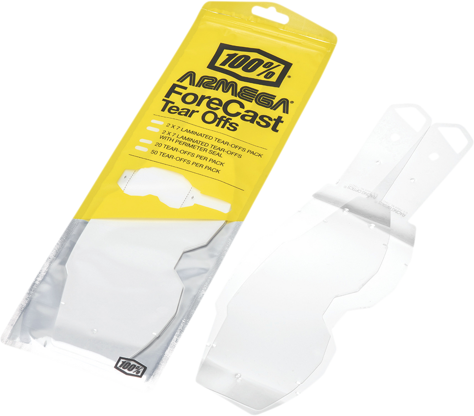 Armega Forecast Tear-Offs - Standard - 50 Pack