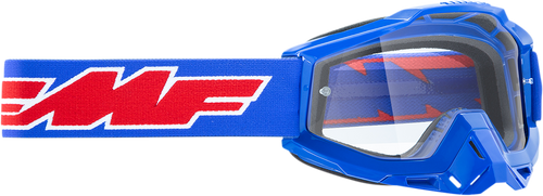 Youth PowerBomb Goggles - Rocket - Blue - Clear - Lutzka's Garage