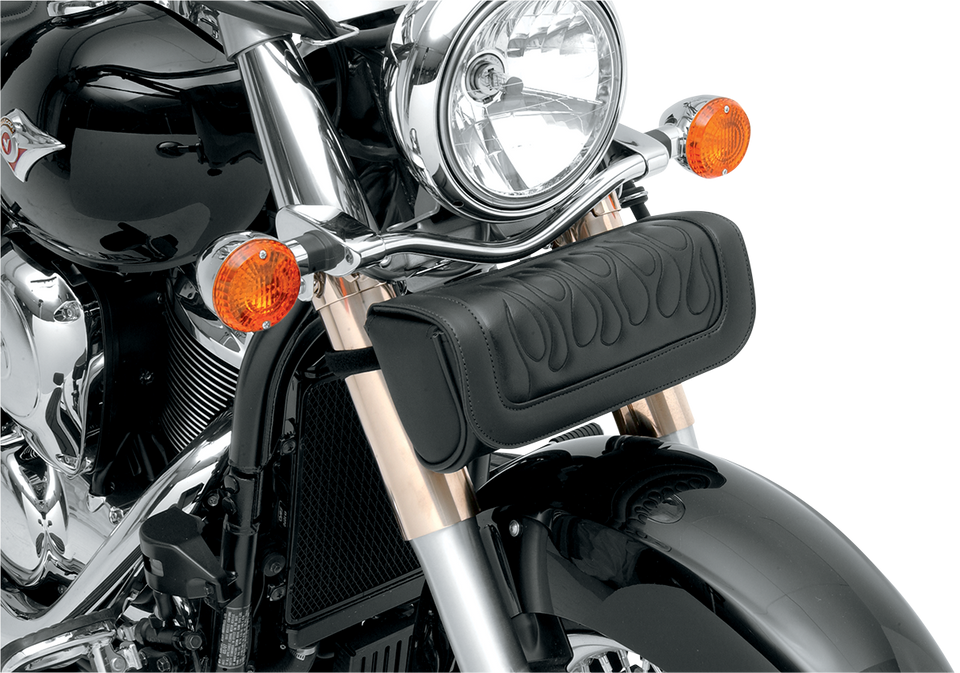 Highwayman Tattoo Tool Pouch - Flame - Black - Lutzka's Garage