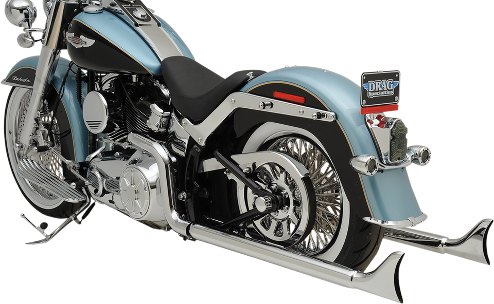 Fishtail Exhaust - 36" - Softail