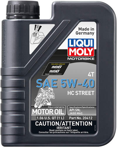 HC Street Oil - 5W-40 - 1 L - Lutzka's Garage