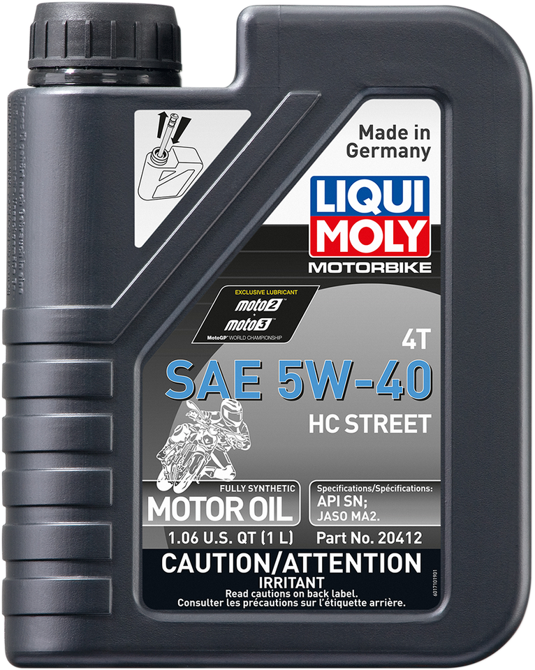 HC Street Oil - 5W-40 - 1 L - Lutzka's Garage