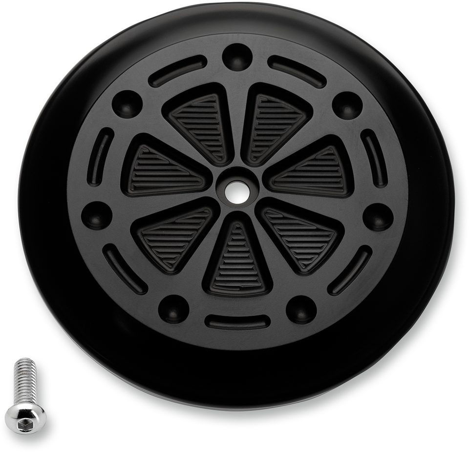 Techno Air Cleaner Cover - Black - Lutzka's Garage