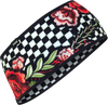 SportFlex® Headband - Checkered Floral - Lutzka's Garage