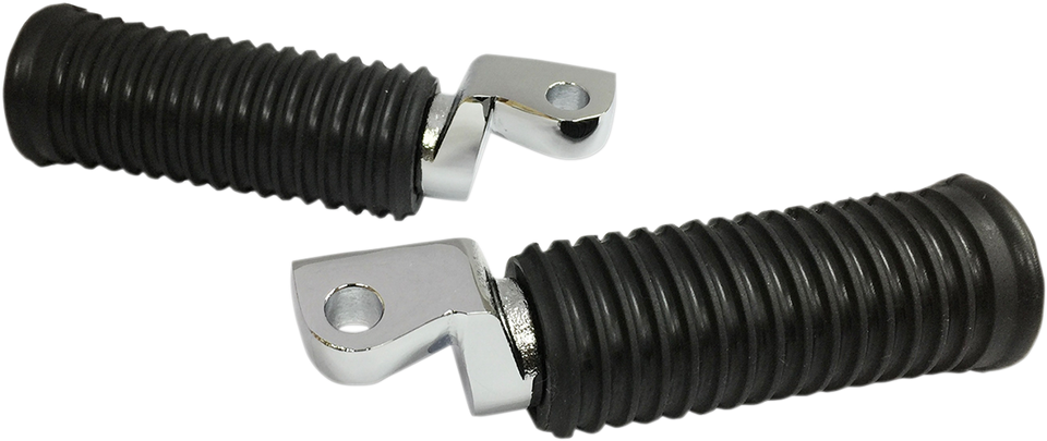 Chrome Foot Pegs - XL - Lutzka's Garage