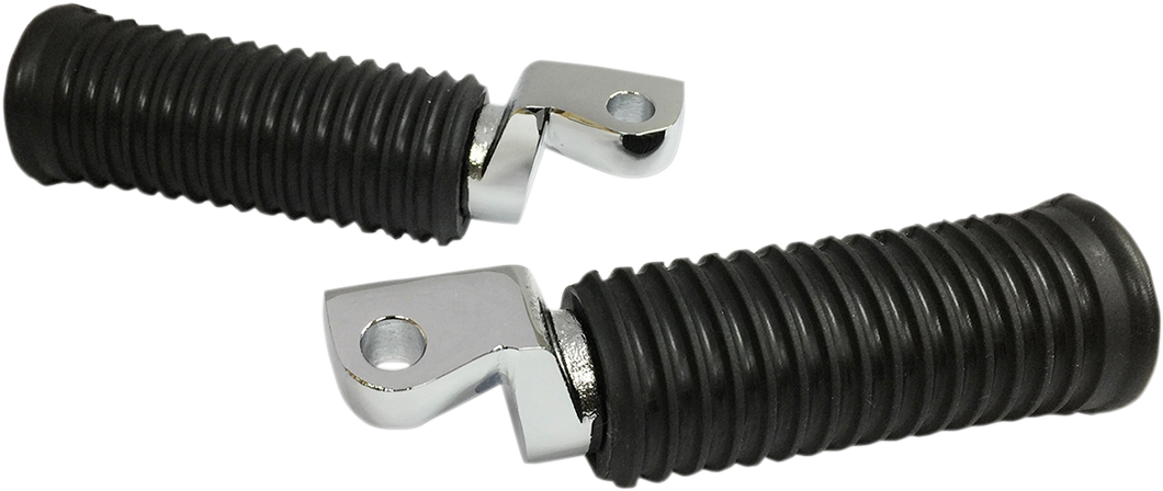 Chrome Foot Pegs - XL - Lutzka's Garage