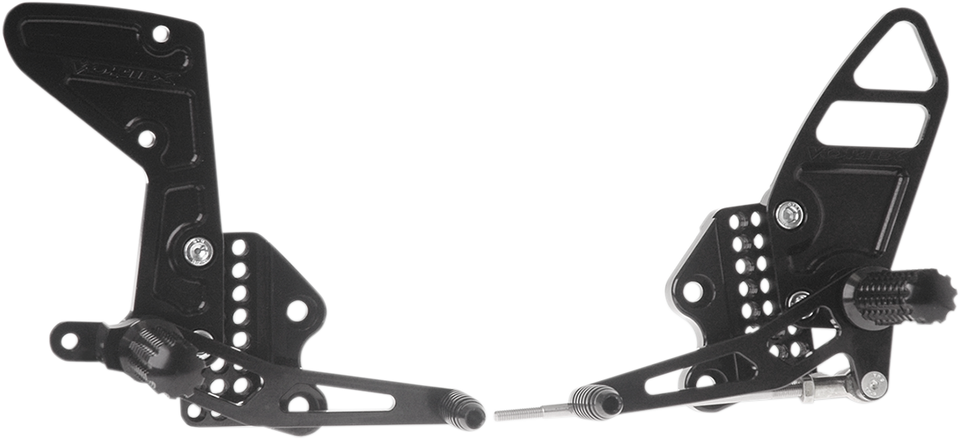 Rearset - Black - GSXR1 - Lutzka's Garage