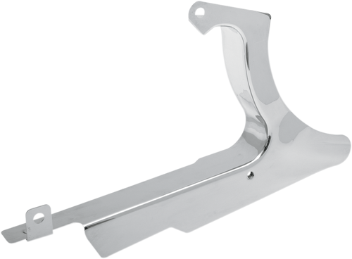 Lower Belt Guard - 07-17 FXST/FLST/FLSTF - Chrome - Lutzka's Garage