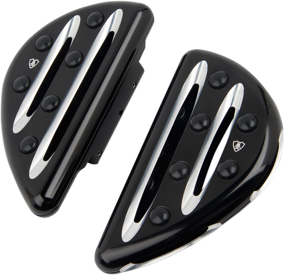 Universal Floorboard - Deep Cut - Black - Lutzka's Garage