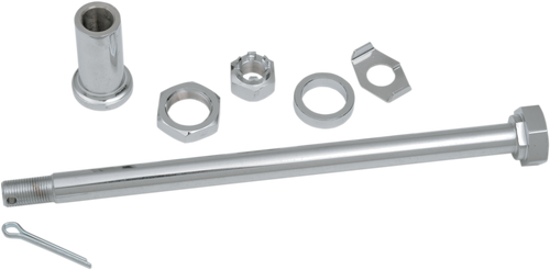 Axle Kit - Rear - Chrome - 67-72 BT - Lutzka's Garage